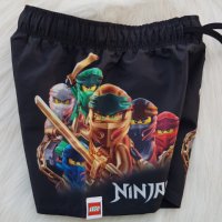 Детски плувни шорти H&M Lego NINJAGO размер 2 години - НОВИ, снимка 2 - Бебешки бански - 41602922