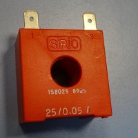 токов трансформатор SIRIO 152025 current tranformer 25/0.05A, снимка 5 - Резервни части за машини - 42539663