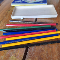 Стари цветни моливи Тактика, снимка 6 - Други ценни предмети - 44559390