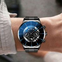 Geneva кварцов мъжки часовник , снимка 3 - Мъжки - 42012818