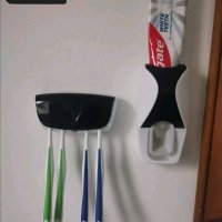 Автоматичен диспенсър за паста за зъби с държач за четки, снимка 7 - Други - 41763155