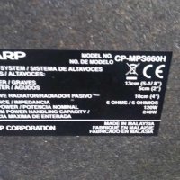 Аудио система SHARP CD-MPS66OH, снимка 3 - Аудиосистеми - 41685489