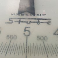 Немски кантар Stube 10 кг., снимка 2 - Антикварни и старинни предмети - 40473217