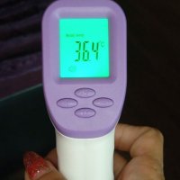 Инфрачервен медицински безконтактен термометър с LED дисплей, снимка 2 - Уреди за диагностика - 35824959