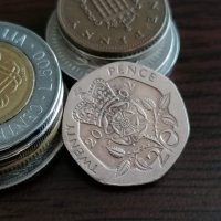 Монета - Великобритания - 20 пенса | 2002г., снимка 1 - Нумизматика и бонистика - 34715545