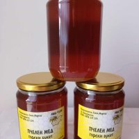 Натурален пчелен мед букет в буркан от 900мл., снимка 3 - Домашни продукти - 41875335