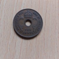 10 цента 1936 Британска Източна Африка , снимка 1 - Нумизматика и бонистика - 40765214
