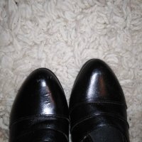Дамски черни обувки Нови 39 номер , снимка 2 - Дамски ежедневни обувки - 28685339