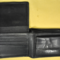 "WENGER" Men's Genuine High Quality Black Leather Wallet , снимка 7 - Портфейли, портмонета - 44774705