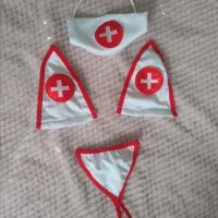 Еротичен костюм секси медицинска сестра , снимка 5 - Бельо - 41791270