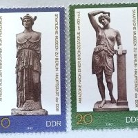 ГДР, 1983 г. - пълна серия чисти марки, изкуство, 1*39, снимка 1 - Филателия - 40372710