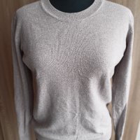  бежов пуловер , снимка 1 - Блузи с дълъг ръкав и пуловери - 39229260