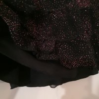 Нова черна пола с розово за момиче 140-146 см 10-11 години, снимка 3 - Детски рокли и поли - 35767277