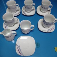 чаши за чай немски порцелан Wan Well 7910, снимка 3 - Чаши - 39561541