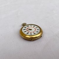 Позлатен джобен часовник №1240, снимка 2 - Антикварни и старинни предмети - 34846427