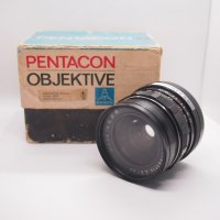 Широкоъгълен обектив Pentacon Electric 29mm f/2.8 на резба М42, снимка 1 - Обективи и филтри - 39382974