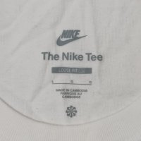 Nike Sportswear Long Sleeve оригинална блуза L Найк памук спорт, снимка 3 - Спортни дрехи, екипи - 40801661