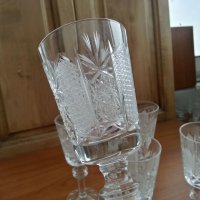 Кристални чаши Ропотамо, снимка 8 - Антикварни и старинни предмети - 34729374