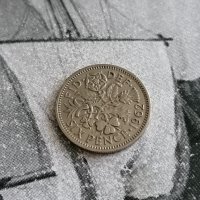 Монета - Великобритания - 6 пенса | 1962г., снимка 1 - Нумизматика и бонистика - 34720859