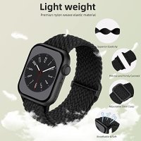 Нови 2 броя плетена каишка за смарт часовник Apple Watch iWatch, снимка 2 - Каишки за часовници - 40362006