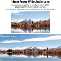 Нов 2 в 1 широкоъгълен и макро обектив 18 mm фокусно разстояние Canon, снимка 3 - Обективи и филтри - 41466854
