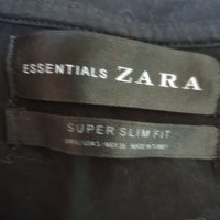 Мъжка тениска ZARA super slim fit размер S, снимка 3 - Тениски - 34792230