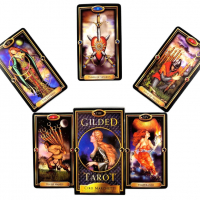 Великолепни таро карти: Marchetti Tarot & Gilded Tarot & Tarot of Dreams, снимка 3 - Други игри - 36311498