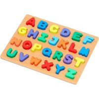 Дървен пъзел – азбука, снимка 1 - Образователни игри - 44339832
