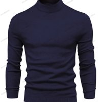 Елегантен мъжки топъл пуловер със средно деколте, 6цвята - 023, снимка 5 - Пуловери - 42553566