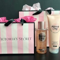Victoria’s Secret Love Spell Shimmer подаръчни комплекти с блестящи частици, лосиони, спрейове, снимка 5 - Подаръци за жени - 34834220