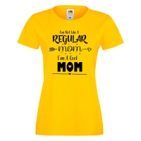 Дамска тениска I'm Not Like A Regular Mom 2,Празник на Майката,Подарък,Изненада,Рожден Ден, снимка 8 - Тениски - 36295585