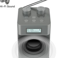 Цифрово и FM радио преносимо DAB радио USB MP3 плейър с Bluetooth/U, снимка 3 - Радиокасетофони, транзистори - 41808481