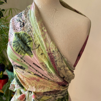 Летен шал в пастелни цветове, снимка 5 - Шалове - 44773419