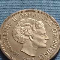 Монета 5 крони 1974г. Дания Кралица Маргарет втора 40433, снимка 5 - Нумизматика и бонистика - 42697854