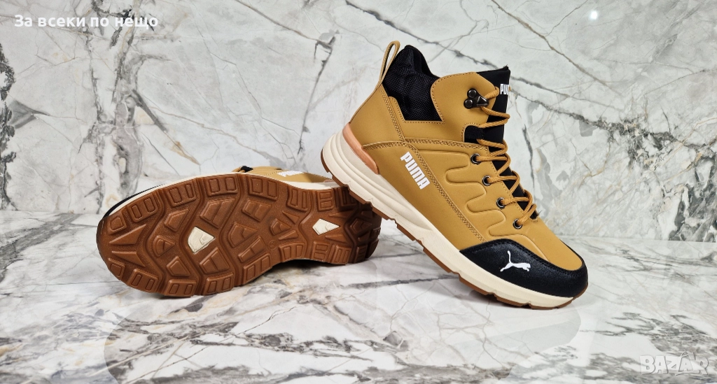 Puma Мъжки Зимни Кубинки С Топла Дебела Вата Пума - Налични Различни Цветове Код P1707, снимка 1