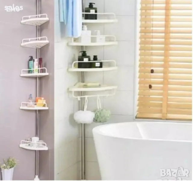 Етажерка за баня – ъглова, снимка 1