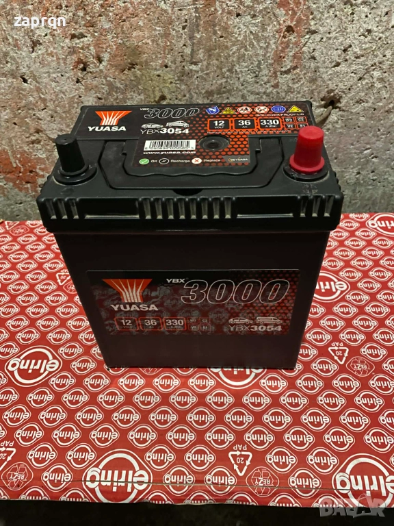 Нов акумулатор Yuasa 36 амп/ч 330 А, снимка 1