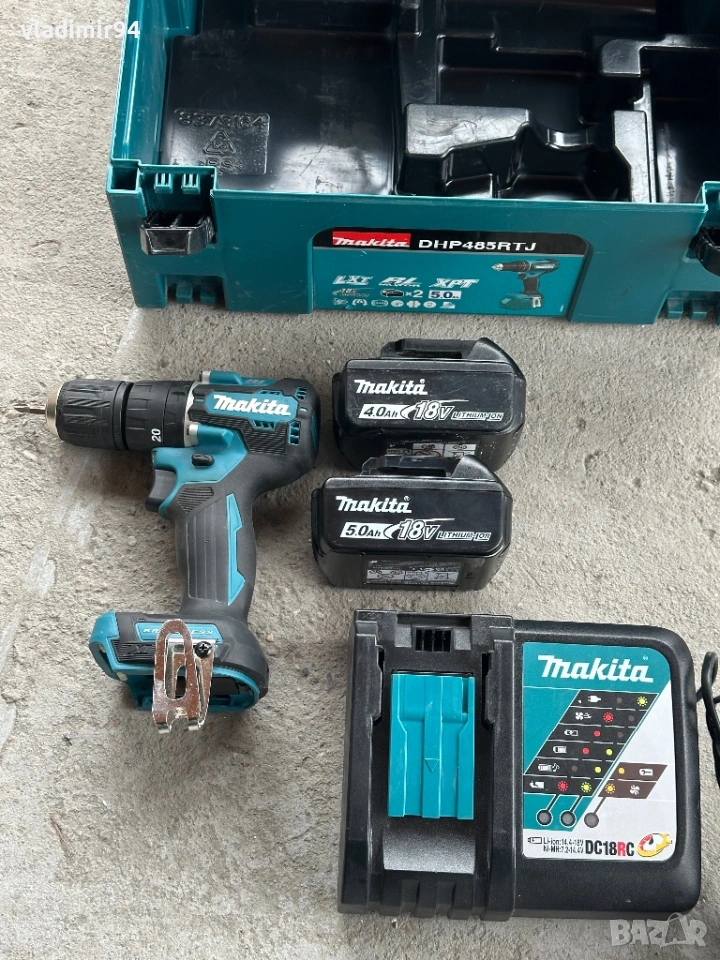 Makita DHP847 2024г. ударен винтоверт, снимка 1