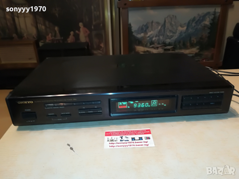 ONKYO R1 T-4930 STEREO TUNER-ВНОС SWISS 1004221858, снимка 1