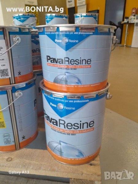 Епоксидна двукомпонентна смола от www.PavaResine.bg PAVAGLASS UV COLATA 4,400 кг, снимка 1