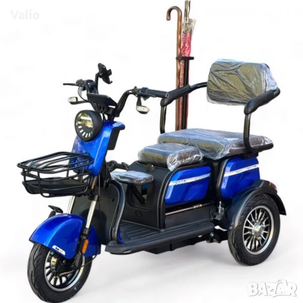 Електрическа триколка триместна 1500W, снимка 1