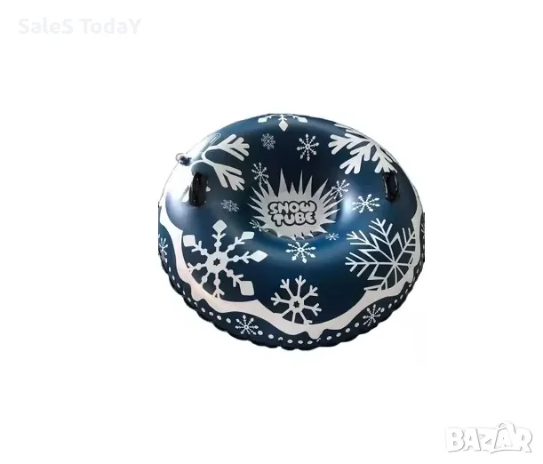 Шейна, надуваема, 120см., до 130кг, Черна, снимка 1