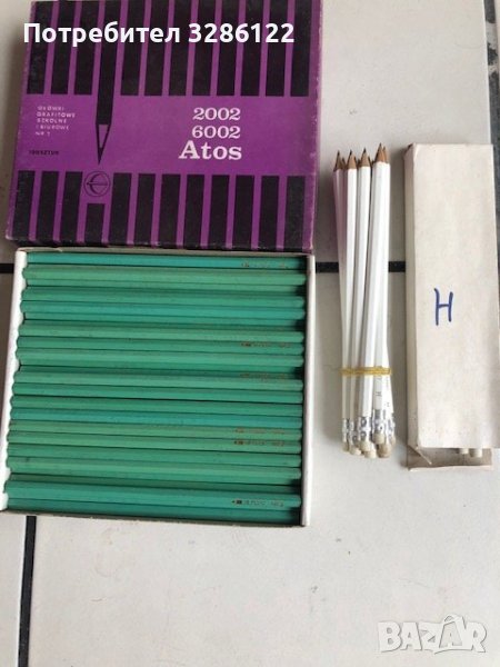 черни китайски моливи 100бр-5лв, снимка 1