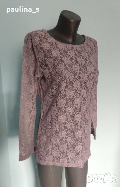 Луксозна дантелена блуза "Ze-ze" / голям размер , снимка 1