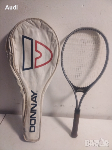 Тенис ракета PRINCE Комплект с кожен калъф за съхраните. , снимка 1