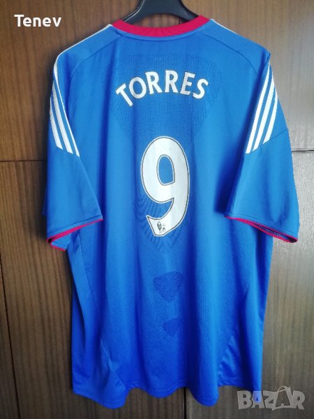 Chelsea Fernando Torres Adidas оригинална тениска фланелка 2XL Челси Торес , снимка 1