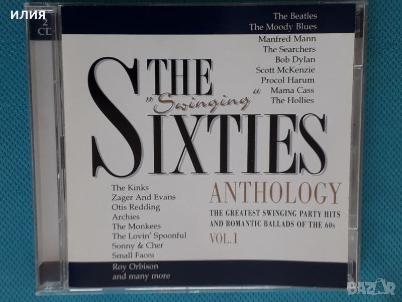 Various – 2002 - The "Swinging" Sixties Anthology Vol. 1(2CD)(Rock & Roll,Pop Rock), снимка 1