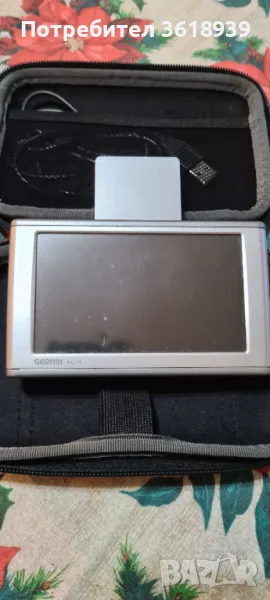 Навигация гармин за кола със зарядно стойка калъф и ъпгрейди с карта памет , снимка 1