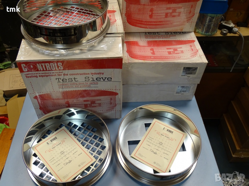 Лабораторно сито CONTROLS Test Sieve model 15, снимка 1
