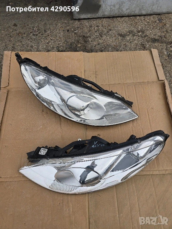 Фар ляв десен за Peugeot 407 xenon / Пежо 407 ксенон , снимка 1